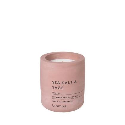 Blomus 65651 Fragra Withered Rose Candle - Sea Salt & Sage 