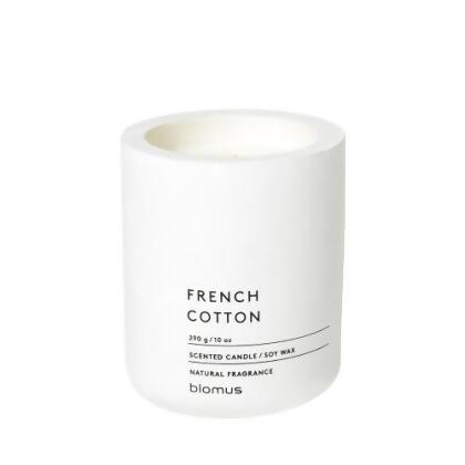 Blomus 65654 Fragra Large Lily White Candle - French Cotton 