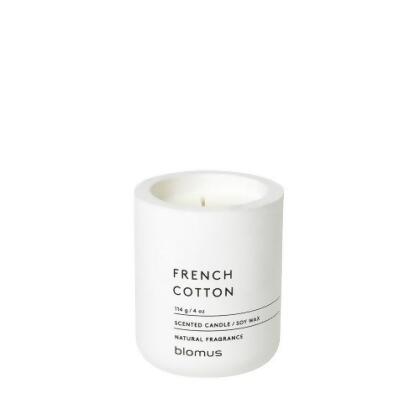 Blomus 65649 Fragra French Cotton Lily White Candle 