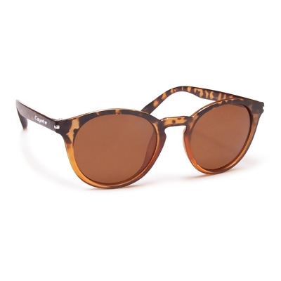 Coyote Vision USA Crosstown tort-amber fade&brown Crosstown Retro Cool Polarized Sunglasses, Tortoise Amber Fade & Brown 