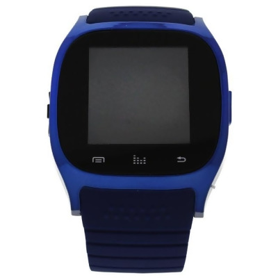 Eclock U-WAT-1062 EK-B2 Montre Connectee Blue Silicone Strap Smart Watch for Unisex 