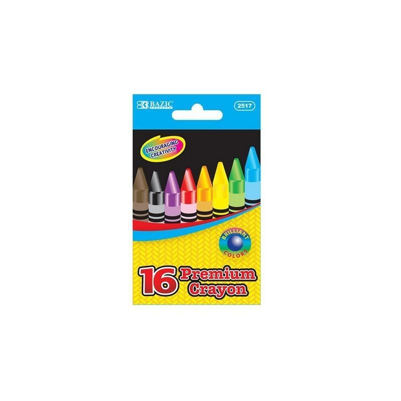 12 Color Premium Jumbo Crayons