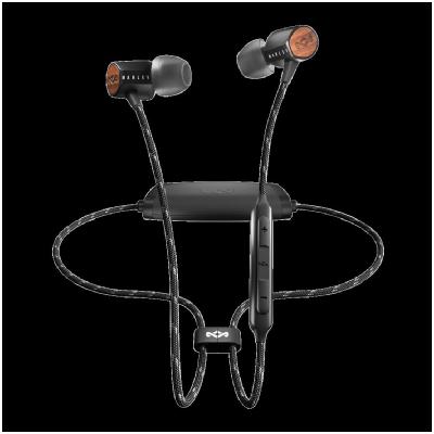 House of Marley EM-JE103-SB Lightweight Uplift 2 Wireless Bluetooth Earbuds - Signature Black 