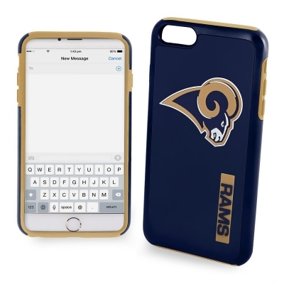 Dream Wireless ZFFC-190163-245162 Los Angeles Rams Impact Dual Hybrid Case for iPhone 6 & 6S Cover, 2 Piece 