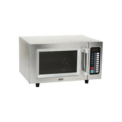 Global Industries 242945 Nexel Commercial Microwave Oven, 0.9 Cu. ft., 1000 watts, Touch Control, Stainless Steel 