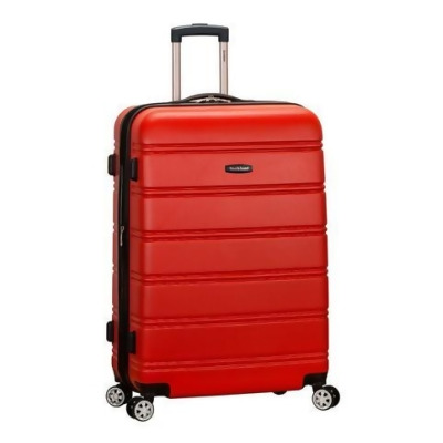 Rockland F1603-RED 28 in. Expandable ABS Dual Wheel Spinner Luggage - Red 