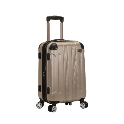 Rockland F1901-CHAMPAGNE Sonic ABS Upright Spinner Luggage - Champagne 