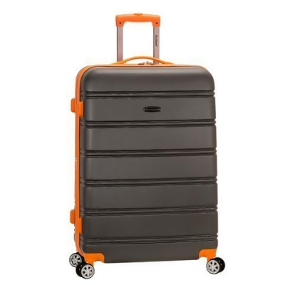 Rockland F1603-CHARCOAL 28 in. Expandable ABS Dual Wheel Spinner Luggage - Charcoal 
