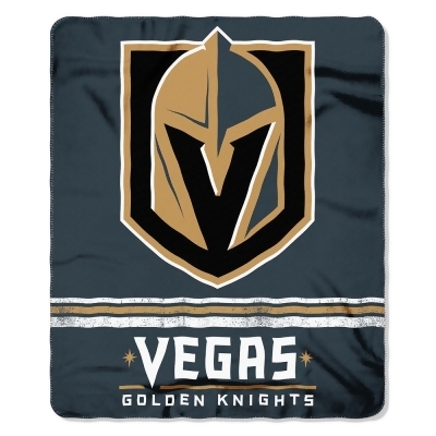 Northwest NOR-1NHL031020029RET-IFS 50 x 60 in. Las Vegas Golden Knights NHL Light Weight Fleece Fadeaway Series Blanket 