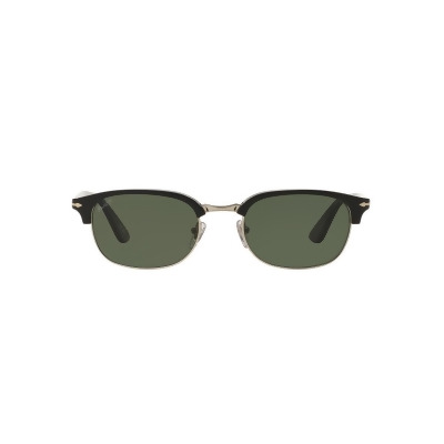 Persol M-SG-3084 55-20-145 mm 8139S 95-58 Sunglass for Mens - Black & Green Polarized 