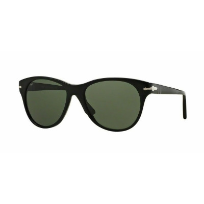 Persol W-SG-4716 54-17-145 mm 3134S 95-31 Sunglass for Womens - Black & Green 