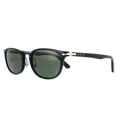 Persol M-SG-3055 50-22-145 mm 3127S 95-31 Typewriter Edition Sunglass for Mens - Black & Grey 