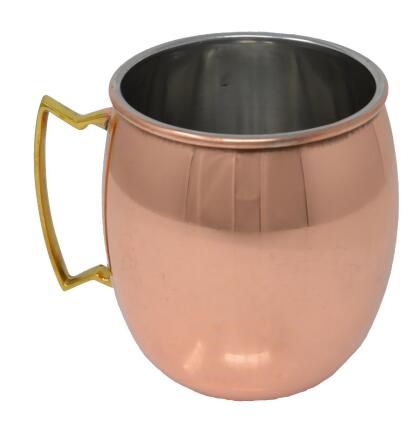 Zees Creations AC6017 16 oz Copper Clad Moscow Mule Mug - Smooth 
