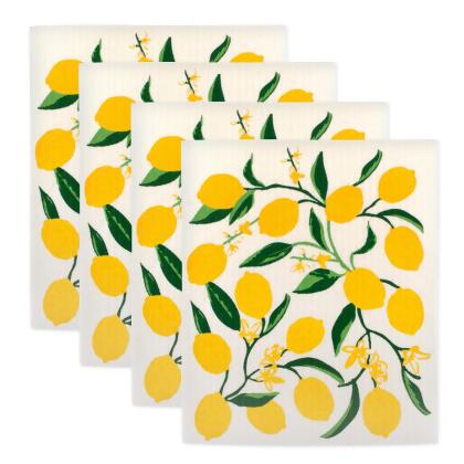 Design Imports Kitchen Towel, Lemon Bliss