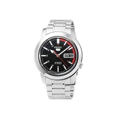 Seiko SNKK31J1 Mens 5 Automatic Black Dial Stainless Steel Watch 