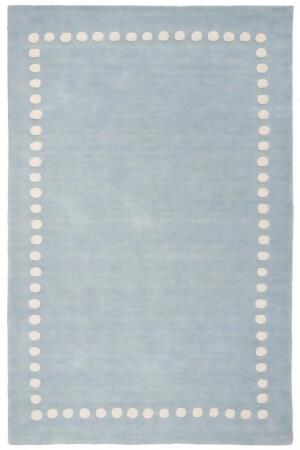 Safavieh SFK802M-3 3 x 5 ft. Safavieh Kids Collection Contemporary Rectangle Hand Loomed Rug, Blue & Ivory 