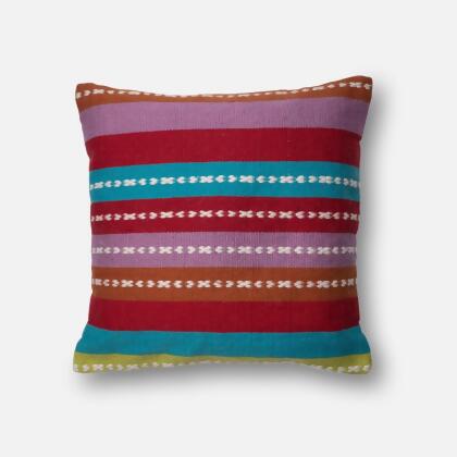 Loloi Rugs DSETP0212ML00PIL3 22 x 22 in. Indoor & Outdoor Down Insert Decorative Pillow - Multi 