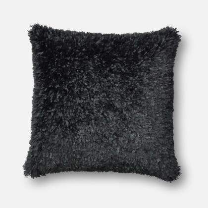 Loloi Rugs DSETP0045BL00PIL3 22 x 22 in. Contemporary Down Insert Decorative Pillow - Black 