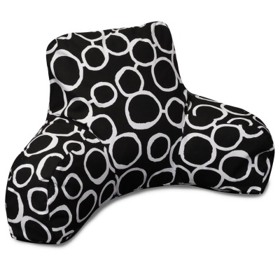 Majestic Home 85907247043 Fusion Black Reading Pillow - 33 x 6 x 18 in. 