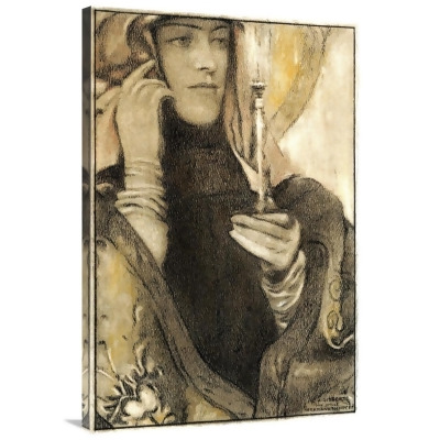 Global Gallery GCS-268188-40-142 40 in. Incense Art Print - Fernand Khnopff 