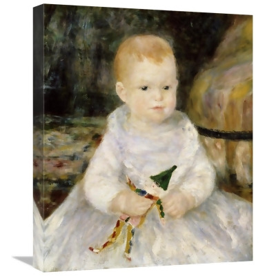 Global Gallery GCS-267124-22-142 22 in. Child with a Toy Clown Art Print - Pierre-Auguste Renoir 