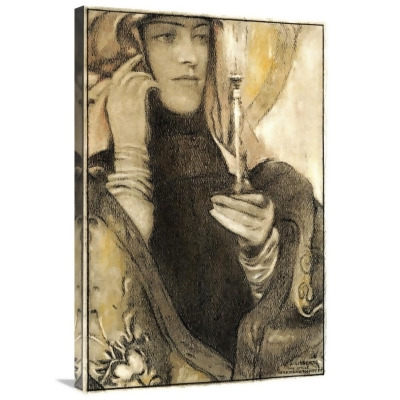 Global Gallery GCS-268188-36-142 36 in. Incense Art Print - Fernand Khnopff 