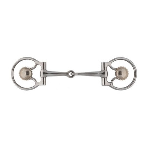 Jacks Imports 10540 Concho Dee Ring Snaffle Bit - All