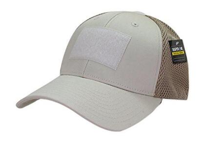 Rapid Dominance T93-PL-STN-06 Tactical Air Mesh Flex Cap, Stone - Small & Medium