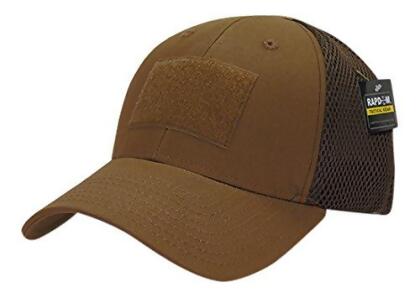 Rapid Dominance T93-PL-COY-06 Tactical Air Mesh Flex Cap, Coyote - Small & Medium
