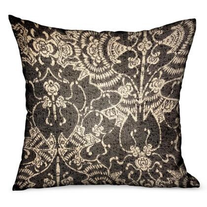 Plutus Brands PBRAO122-2020-DP 20 x 20 in. Adriel Bay Gray Chevron Luxury Outdoor & Indoor Throw Pillow 