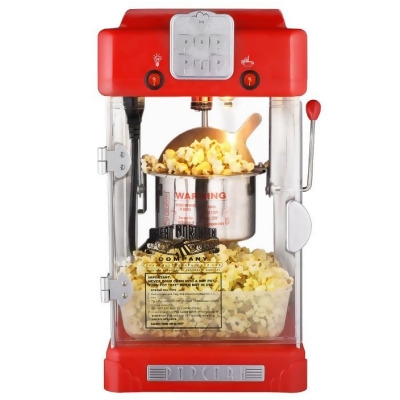 Great Northern Popcorn 83-DT5622 6074 Machine Pop Pup Retro Style Popcorn Popper - 2.5 oz 