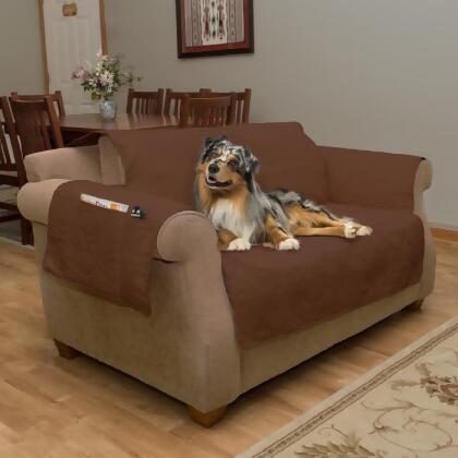 Petmaker 80-PET5077 100 Percent Waterproof Protector Cover for Chair Love Seat or Couch & Sofa - Brown