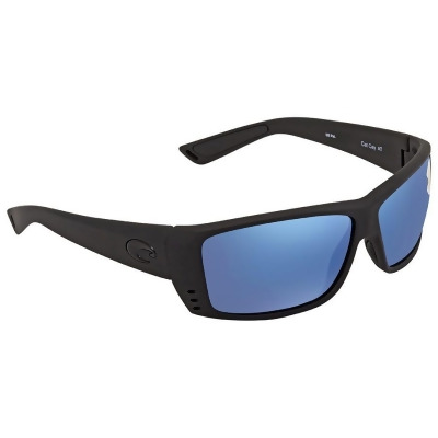 Costa Del Mar TF-01-OBMP Blue Mirror Polarized Plastic Sunglasses 
