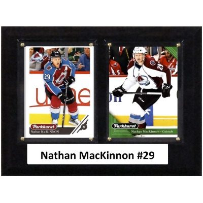 C&I Collectables 68MACKINNON NHL 6 x 8 in. Nathan MacKinnon Colorado Avalanche Two Card Plaque 
