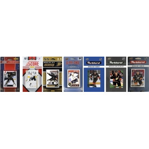 C&I Collectables DUCKS718TS NHL Anaheim Ducks 7 Different Licensed Trading Card Team Sets