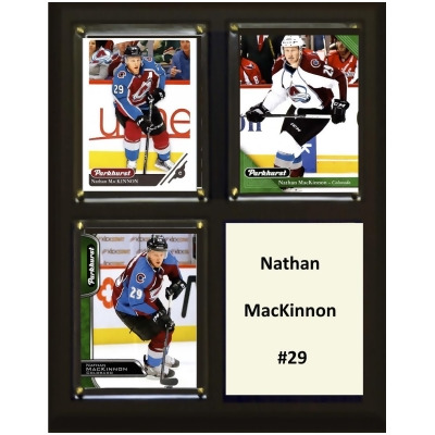 C&I Collectables 810MACKINNON NHL 6 x 8 in. Nathan MacKinnon Colorado Avalanche Two Card Plaque 