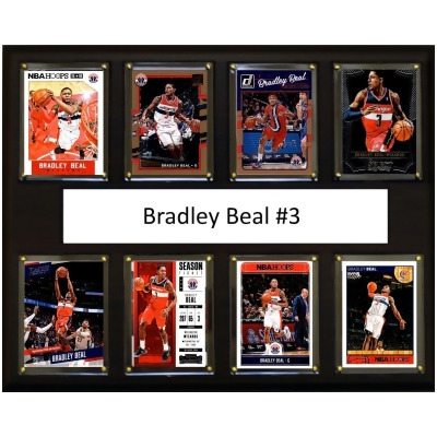 C&I Collectables 1215BEAL8C NBA 12 x 15 in. Bradley Beal Washington Wizards 8-Card Plaque 