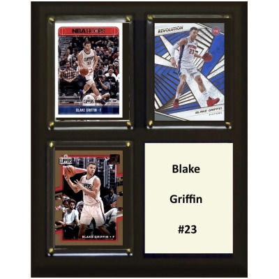C&I Collectables 810BLGRIFFEN NBA 6 x 8 in. Blake Griffen Detroit Pistons Two Card Plaque 