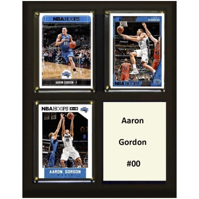 C&I Collectables 810AARGORDON NBA 6 x 8 in. Aaron Gordon Orlando Magic Two Card Plaque 