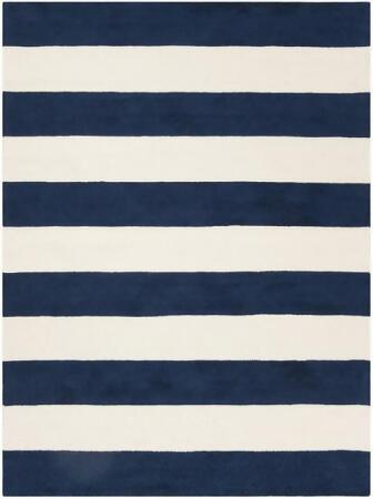 Safavieh SFK919N-9 Safavieh Kids 9 x 12 ft. Rectangle Area Rug - Navy & Ivory 