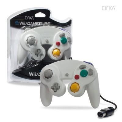 Hyperkin M05819-WH Cirka WII & Gamecube Wired Controller - White 