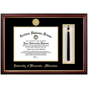 Campus Images Wi994pmhgt-108 8 x 10 in. University of Wisconsin, Milwaukee Tassel Box & Diploma Frame - All