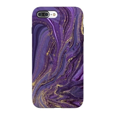 ArtsCase AC-00364958 Purple & Gold Tough Case Marble for iPhone 8 & 7 Plus 