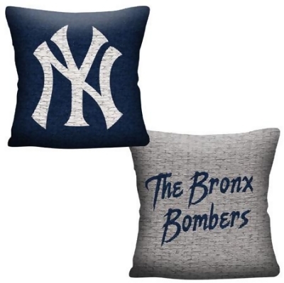 Northwest 1MLB129000020RET MLB 129 New York Yankees Invert Pillow 