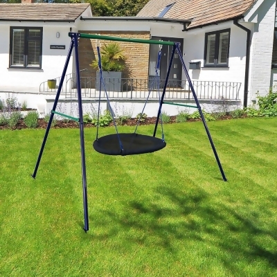 swing sets with saucer