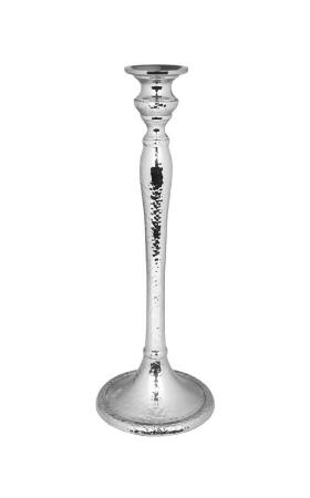 Classic Touch CH932 10.5 in. Nickel Candlestick 