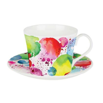 Roy Kirkham ER28141 105 mm The Planets Breakfast Cups & Saucers - Set of 2 