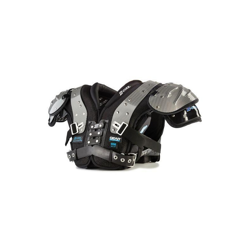 Gear Pro-Tec 1454162 Z-Cool Adult ZC15 Multi-Position Shoulder Pads Small