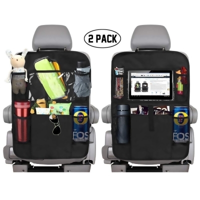AZ Trading & Import BSO128 Backseat Car Organizer with 5 Storage Pockets & Tablet Holder 