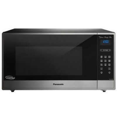 Panasonic NN-SE785S 1.6 cu. ft. Built-in Countertop Cyclonic Wave Microwave Oven with Inverter - Stainless Steel 